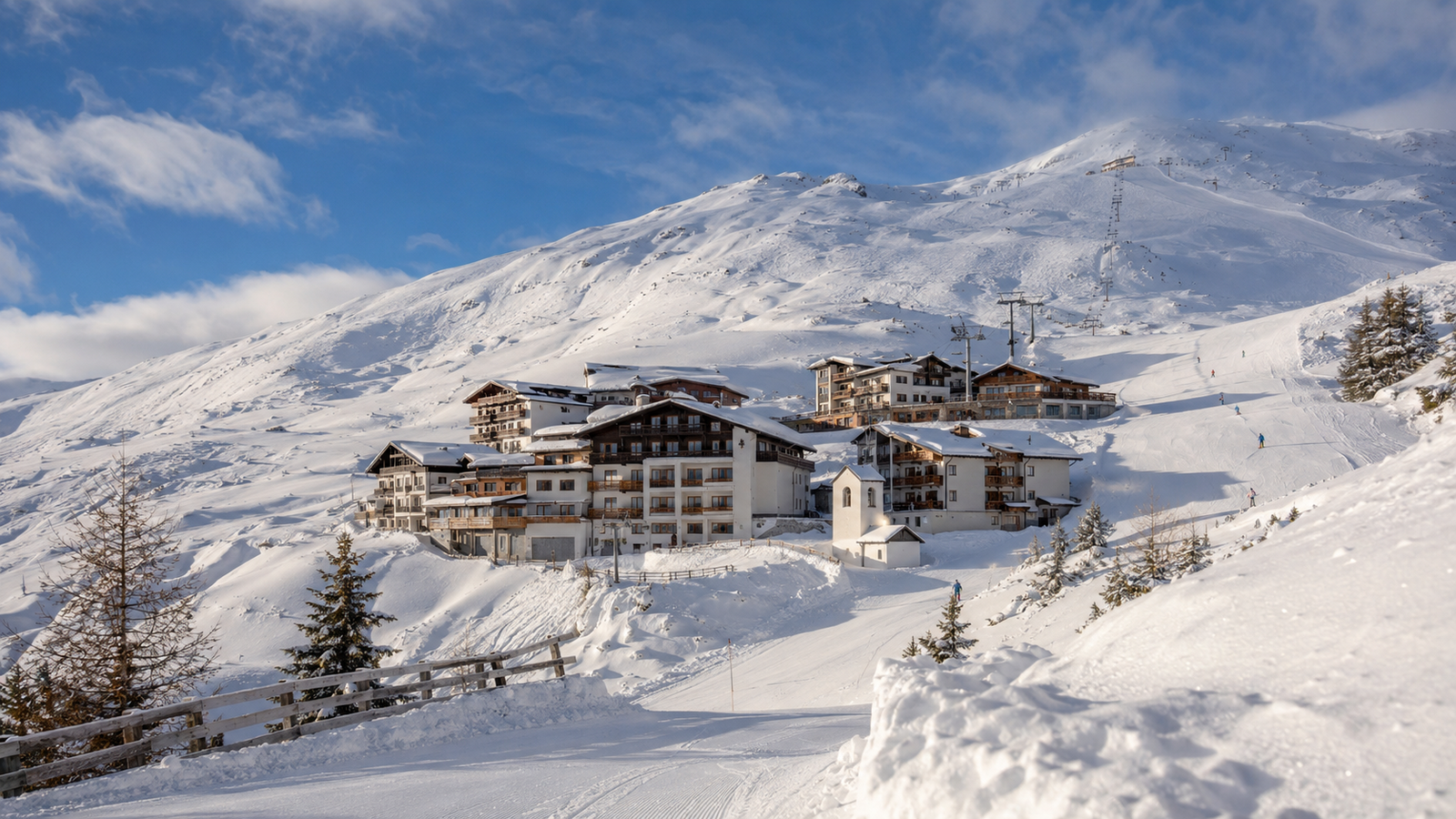Privévoertuig tijdens de transfer van Innsbruck Airport naar Hochgurgl