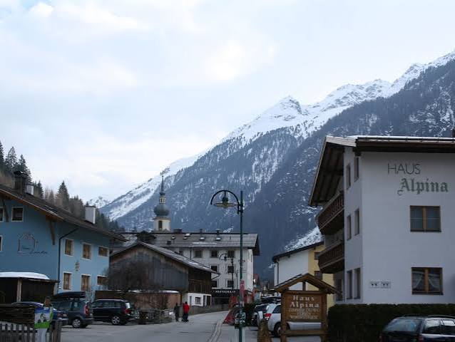 Feichten village in the Kaunertal